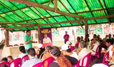 El candidato a la Gobernación del Atlántico, Alfredo Varela.