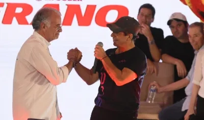 Eduardo Verano y Alex Char.