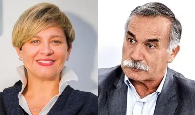 Verónica Alcocer, Primera Dama, y general (r) Ricardo Díaz.