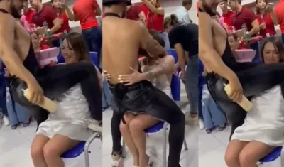 Jueza durante el show.