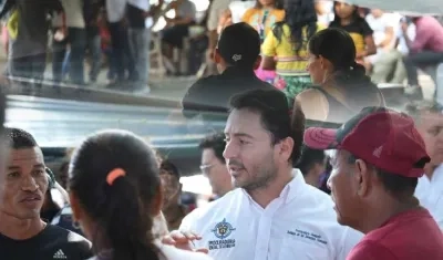 Imagen de la comisión de la Procuraduría.