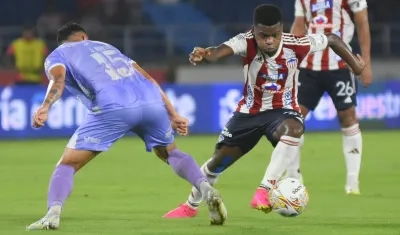 Déiber Caicedo ha sido uno de los jugadores más regulares del Junior en el torneo. 