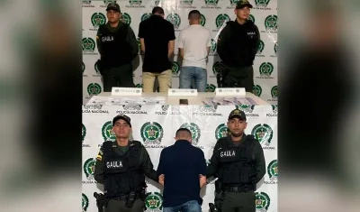 Los tres adolescentes capturados por la Policía Metropolitana