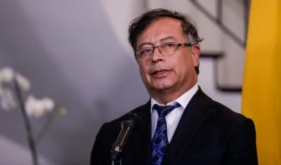 El Presidente Gustavo Petro.