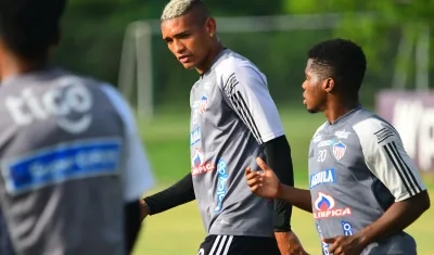 Jermein Peña y Déiber Caicedo serán titulares este jueves contra Alianza Petrolera.