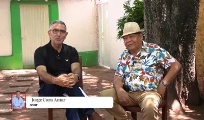 Jorge Cura en la entrevista con Rosendo Romero, desde Villanueva