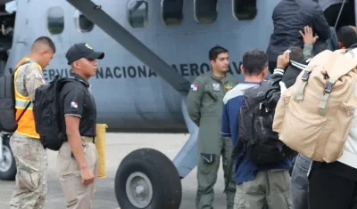 Los dos hombres fueron capturados en territorio panameño. 