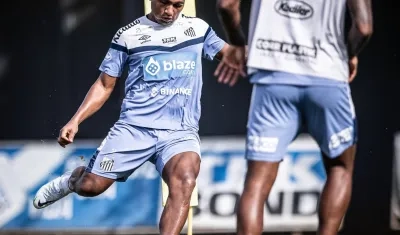 Alfredo Morelos llega al Santos procedente del Rangers de Escocia.