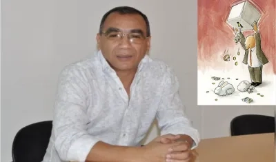 El alcalde de Codazzi, Omar Benjumea Ospino