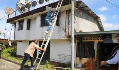 Instalación de antenas Starlink por parte de la Registraduría Nacional.