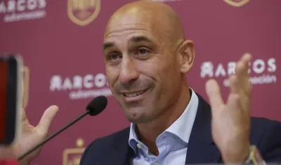 Luis Rubiales, expresidente de la Real Federación Española de Fútbol.