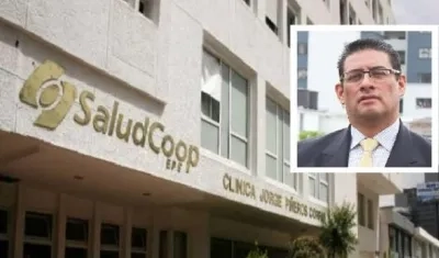 Agente especial interventor de Saludcoop EPS, Guillermo Enrique Grosso Sandoval.