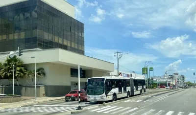 Bus de Transmetro en Barranquilla