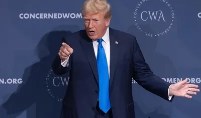 El expresidente Donald Trump