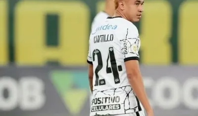 Víctor Cantillo juega desde el 2020 en Corinthians. 