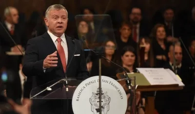 El rey Abdalá II de Jordania.