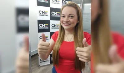 Alejandra Moreno, candidata a la Asamblea del Atlántico por el Pacto Histórico.