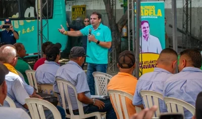 Alfredo Varela, candidato a la Gobernación del Atlántico.