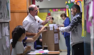 Imagen de la votación.