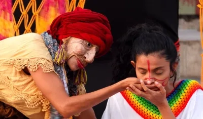 Obra “Asurulaa: variaciones”.