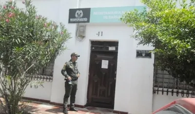 Imagen de la Registraduría de Barrancas.