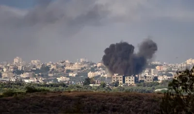 Imagen de los bombardeos.