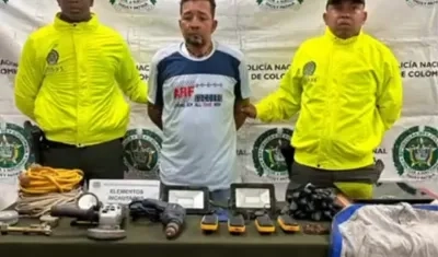 Carlos Enrique Mazo Vásquez, alias 'Chama, capturado.