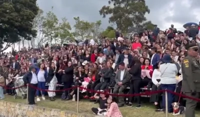 Imagen de la ceremonia.