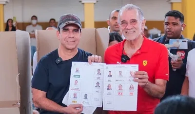 Alex Char y Eduardo Verano De La Rosa.