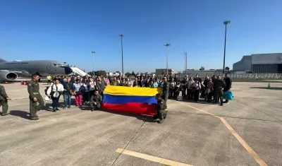 Colombianos en Lisboa.