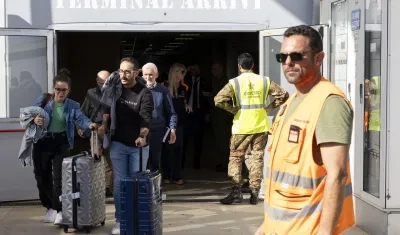 Imagen referencial de turistas en Israel.