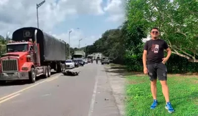 Rafael Sierra murió en accidente de moto