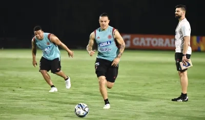 Frank Fabra y Leonardo Castro.