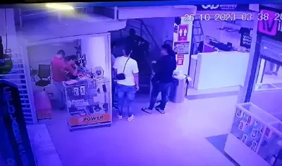 Momentos previos al ataque a bala.