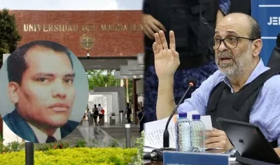 Roque Morelli Zárate y 'Jorge 40'.