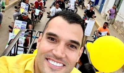 El candidato Fred Torres Gutiérrez.