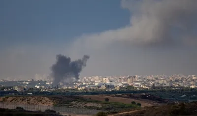 Imagen de la zona norte de la Franja de Gaza.