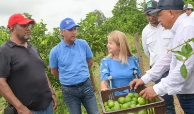 Gobernadora Elsa Noguera en Repelón.