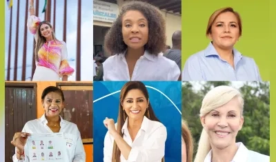 6 Gobernadoras electas.