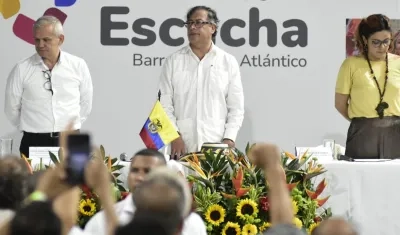 Presidente Gustavo Petro. 