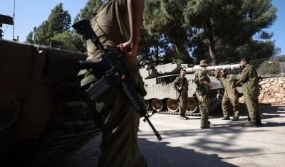 Tropas del Ejército de Israel.