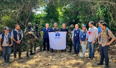 Los jóvenes liberados.