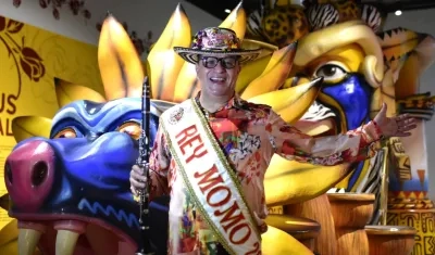 Juventino Ojito Palma, Rey Momo 2024.