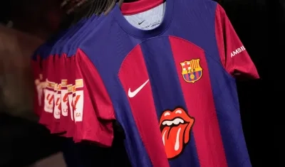 La camiseta con el logo de los Rolling Stones