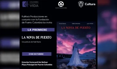 'La novia de Puerto' largometraje.