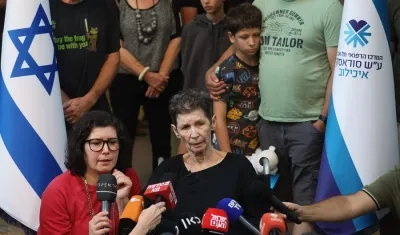 La rehén de Hamás, Yochved Lifshitz.