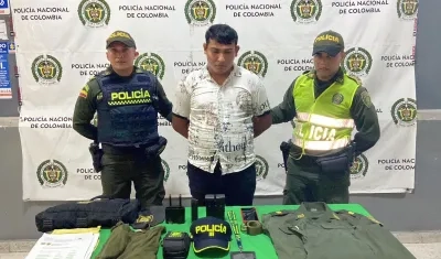  Luis Danilo Ozuna Sotelo, capturado.