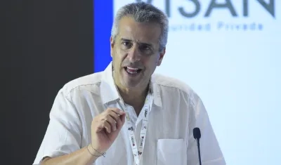 Luis Fernando Velasco, ministro del Interior.