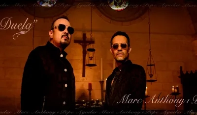 Pepe Aguilar y Marc Anthony.