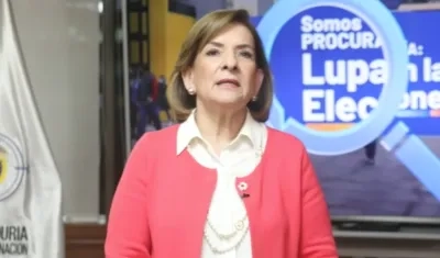 Margarita Cabello, Procuradora General de la Nación. 